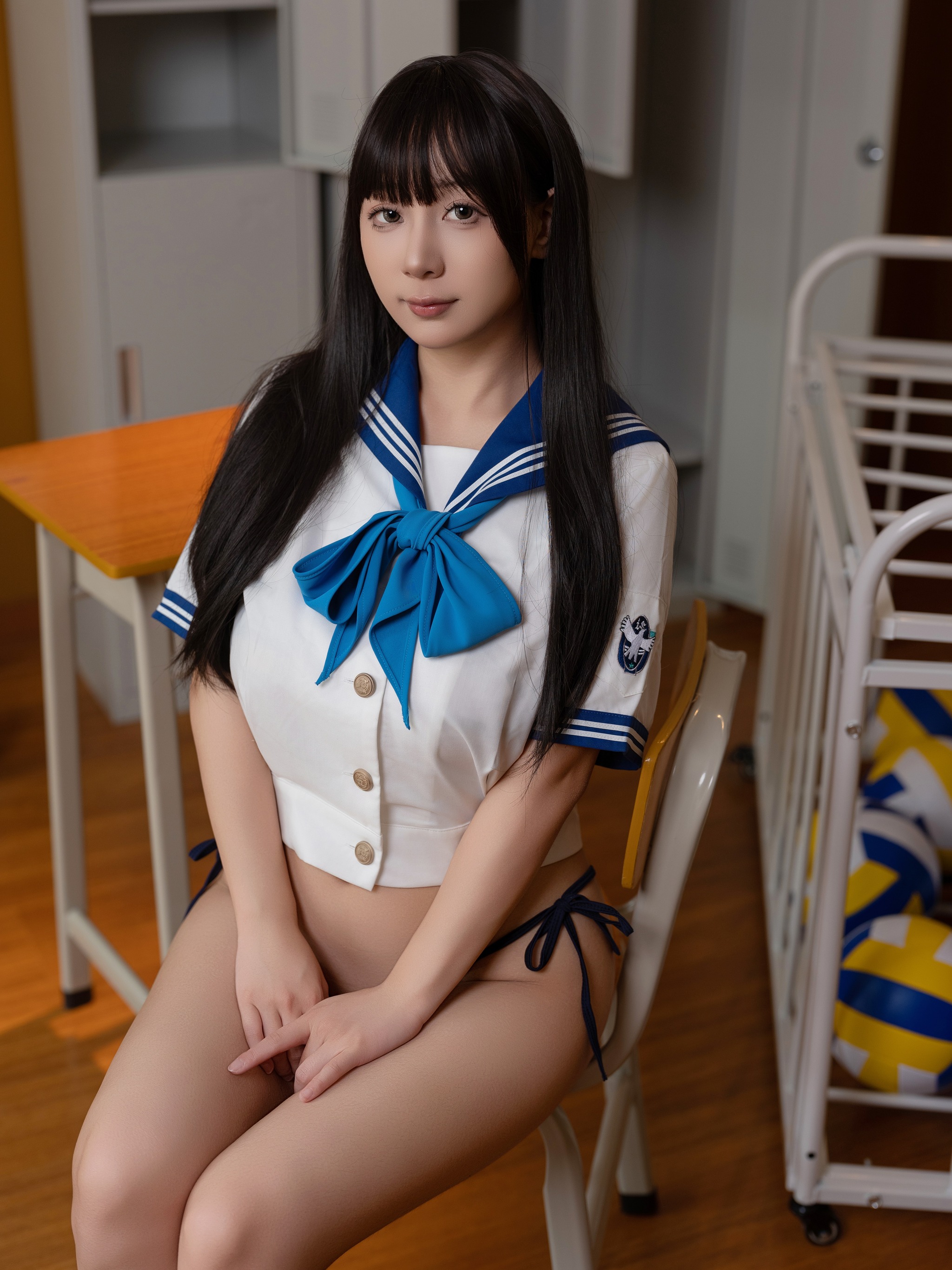 图片[1]-浅安安 – NO.011 放课后[77P]-XikXak